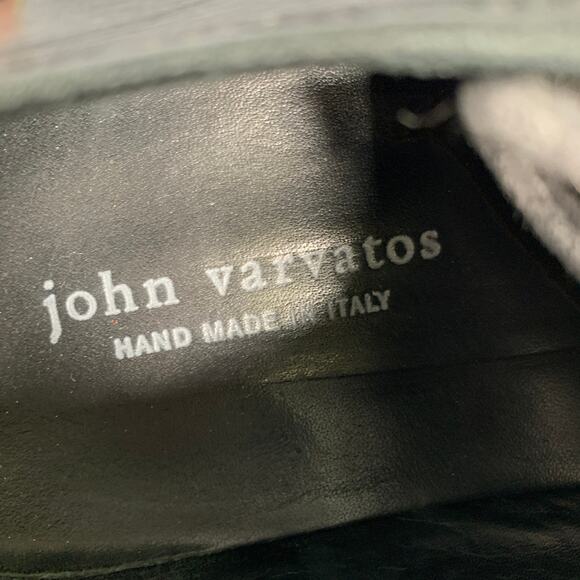 JOHN VARVATOS Size 9 Black Leather Oxford Lace Up Shoes main image 6